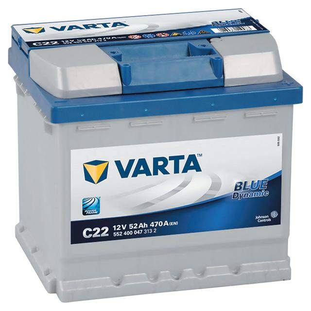 BATTERIA AUTO 52 Ah VARTA DYNAMIC SLI SPUNTO 470 A 207x175x190 mm (LxPxH) PESO 13,5 kg | Tecnomat BATTERIA AUTO 52 Ah VARTA DYNAMIC SLI SPUNTO 470 A 207x175x190 mm (LxPxH) PESO 13,5 kg - 2 | Tecnomat