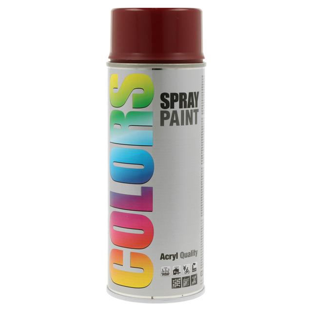 SMALTO SPRAY COLORS MOTIP RAL 3005 ROSSO VINO 400 ml 2 - 4 m² CON 1 l | Tecnomat SMALTO SPRAY COLORS MOTIP RAL 3005 ROSSO VINO 400 ml 2 - 4 m² CON 1 l - 2 | Tecnomat