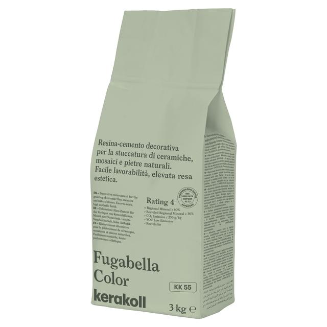 STUCCO FUGABELLA COLOR KERAKOLL KK 55 3kg FUGA 0-20 mm USO INTERNO ED ESTERNO | Tecnomat STUCCO FUGABELLA COLOR KERAKOLL KK 55 3kg FUGA 0-20 mm USO INTERNO ED ESTERNO | Tecnomat