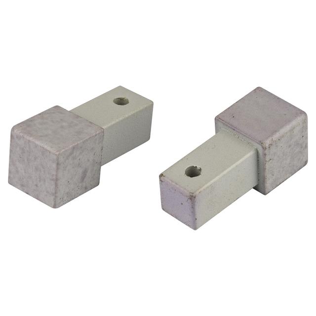ANGOLO QUADRATO 10 mm ALLUMINIO CEMENTO 2 pz | Tecnomat ANGOLO QUADRATO 10 mm ALLUMINIO CEMENTO 2 pz - 2 | Tecnomat