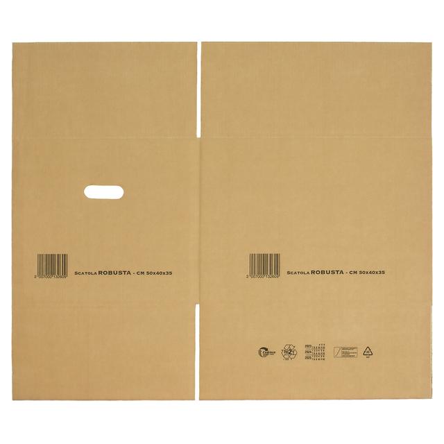 SCATOLA PER IMBALLO IN CARTONE 50x35x40 cm (LxHxP) CARTONE DOPPIA ONDA | Tecnomat SCATOLA PER IMBALLO IN CARTONE 50x35x40 cm (LxHxP) CARTONE DOPPIA ONDA | Tecnomat