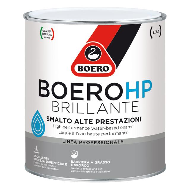 SMALTO ACQUA BRILLANTE BOERO 2,5 l BOERO HP BIANCO E BASE 11 - 14 m²/l PRONTO USO | Tecnomat SMALTO ACQUA BRILLANTE BOERO 2,5 l BOERO HP BIANCO E BASE 11 - 14 m²/l PRONTO USO - 2 | Tecnomat