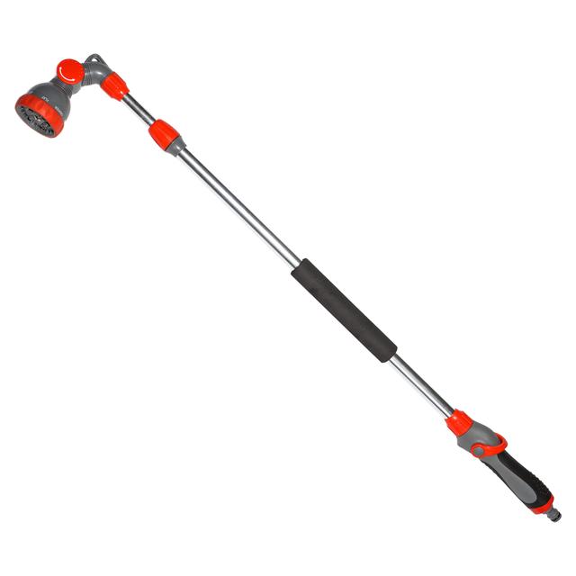 PISTOLA 8 GETTI TELESCOPICA IPIERRE IN ALLUMINIO 78-117 CM TESTA SNODATA | Tecnomat PISTOLA 8 GETTI TELESCOPICA IPIERRE IN ALLUMINIO 78-117 CM TESTA SNODATA - 2 | Tecnomat