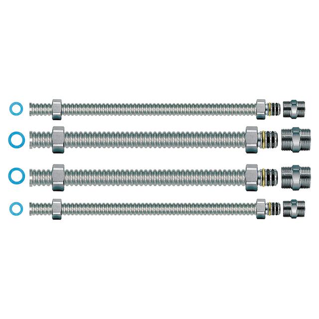 KIT COLLEGAMENTO CALDAIA PSP IN ACCIAIO INOX 2 TUBI 1/2'' E 2 TUBI 3/4'' | Tecnomat KIT COLLEGAMENTO CALDAIA PSP IN ACCIAIO INOX 2 TUBI 1/2'' E 2 TUBI 3/4'' - 2 | Tecnomat