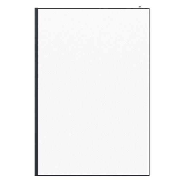 WALK IN WALL (106-108) cm H 200 cm VETRO TEMPERATO TRASPARENTE 6 mm PROFILI IN ALLUMINIO NERO | Tecnomat WALK IN WALL (106-108) cm H 200 cm VETRO TEMPERATO TRASPARENTE 6 mm PROFILI IN ALLUMINIO NERO - 2 | Tecnomat