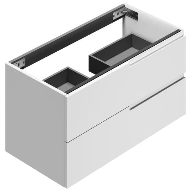 BASE SOFIA IN LEGNO BIANCO OPACO 2 CASSETTI 90x45x45 cm (LxHxP) | Tecnomat BASE SOFIA IN LEGNO BIANCO OPACO 2 CASSETTI 90x45x45 cm (LxHxP) - 2 | Tecnomat