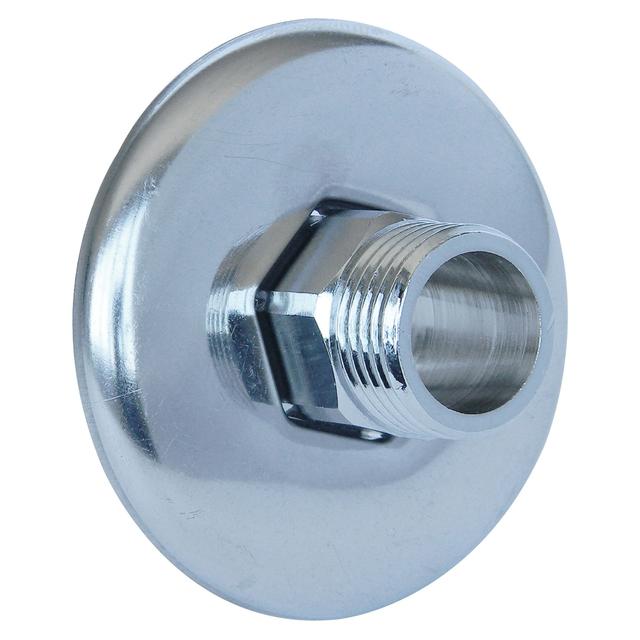 NIPPLE PROLUNGATO 1/2'' x 3/8'' IN OTTONE CROMATO CON ROSONE SCORREVOLE | Tecnomat NIPPLE PROLUNGATO 1/2'' x 3/8'' IN OTTONE CROMATO CON ROSONE SCORREVOLE - 2 | Tecnomat