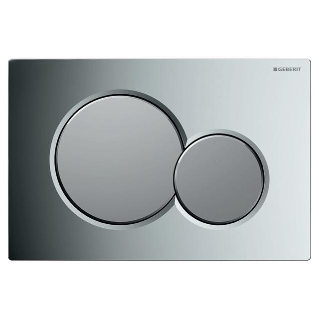 PLACCA WC GEBERIT SIGMA01 115.770.KA.5 DOPPIO TASTO ABS CROMO SATINATA | Tecnomat PLACCA WC GEBERIT SIGMA01 115.770.KA.5 DOPPIO TASTO ABS CROMO SATINATA | Tecnomat