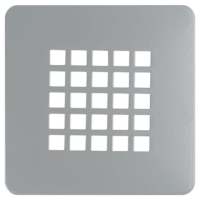 COPRI PILETTA 125x0,15x125 mm (LxHxP) IN ACCIAIO GRIGIO PER PIATTI SERIE NATURE E NATURE PLUS | Tecnomat COPRI PILETTA 125x0,15x125 mm (LxHxP) IN ACCIAIO GRIGIO PER PIATTI SERIE NATURE E NATURE PLUS - 2 | Tecnomat