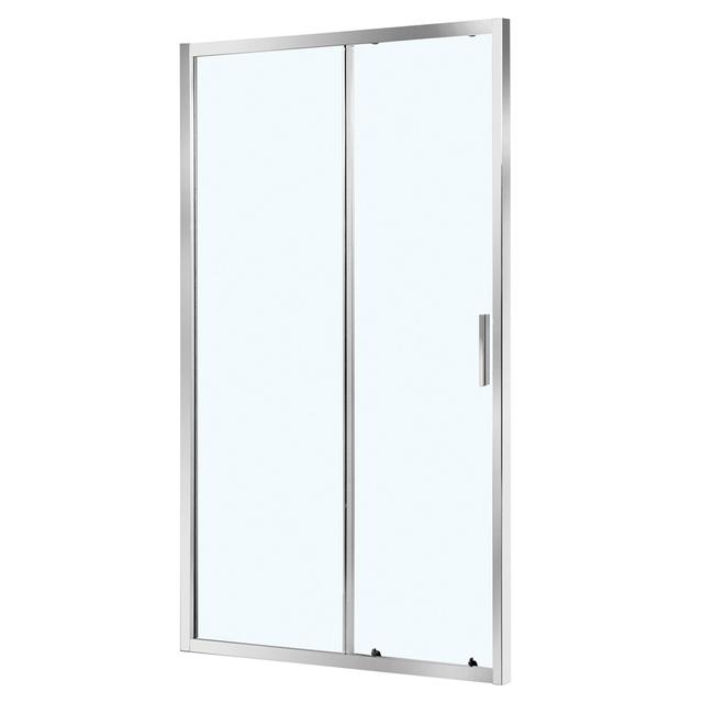 PORTA DOCCIA FENIS SCORREVOLE 98-102 cm H 190 cm VETRO TRASPARENTE 6mm PROFILI METALLO CROMATO | Tecnomat PORTA DOCCIA FENIS SCORREVOLE 98-102 cm H 190 cm VETRO TRASPARENTE 6mm PROFILI METALLO CROMATO - 2 | Tecnomat