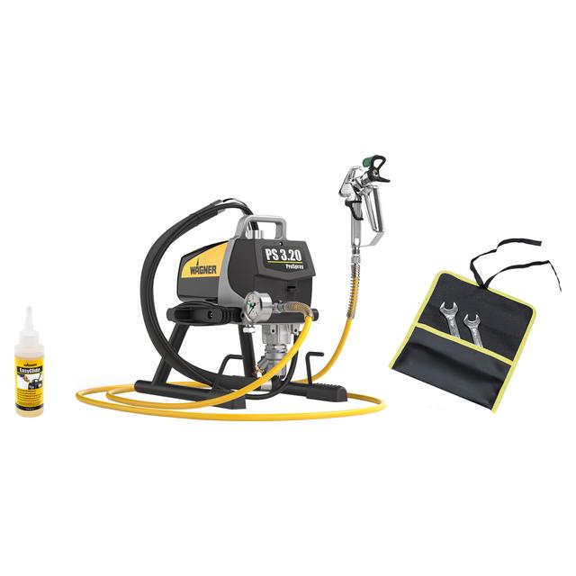 PISTOLA A SPRUZZO WAGNER PRO SPRAY 3.20 AIRLESS POMPA A PISTONE 207 bar TUBO 30 m | Tecnomat PISTOLA A SPRUZZO WAGNER PRO SPRAY 3.20 AIRLESS POMPA A PISTONE 207 bar TUBO 30 m - 2 | Tecnomat