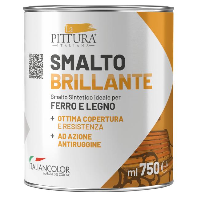 SMALTO A SOLVENTE BRILLANTE LPI 0,75 l BIANCO RESA 10-12 m²/l PRONTO USO | Tecnomat SMALTO A SOLVENTE BRILLANTE LPI 0,75 l BIANCO RESA 10-12 m²/l PRONTO USO - 2 | Tecnomat