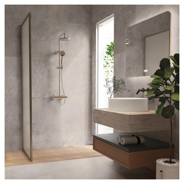 PAVIMENTO INTERNO BETON 2.0 GREY 120x120x0,85 cm (PEI 3/5) R10 RETT GRES PORCELLANATO | Tecnomat PAVIMENTO INTERNO BETON 2.0 GREY 120x120x0,85 cm (PEI 3/5) R10 RETT GRES PORCELLANATO - 2 | Tecnomat