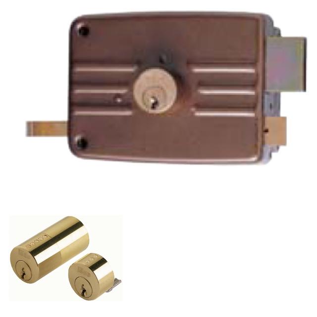 SERRATURA ISEO AD APPLICARE SINISTRA ENTRATA 70 DOPPIO CILINDRO INTERNO E FISSO ESTERNO | Tecnomat SERRATURA ISEO AD APPLICARE SINISTRA ENTRATA 70 DOPPIO CILINDRO INTERNO E FISSO ESTERNO | Tecnomat