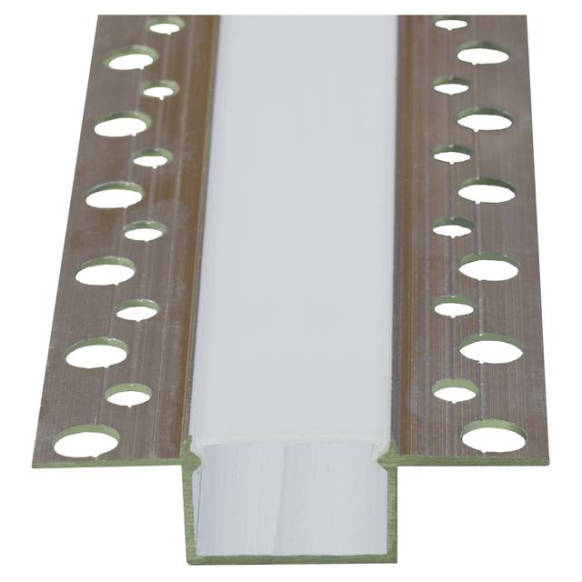 PROFILO LED IN ALLUMINIO ESTRUSO 21 mm ALTEZZA 2500 mm PER PARETI E SOFFITTI | Tecnomat PROFILO LED IN ALLUMINIO ESTRUSO 21 mm ALTEZZA 2500 mm PER PARETI E SOFFITTI | Tecnomat