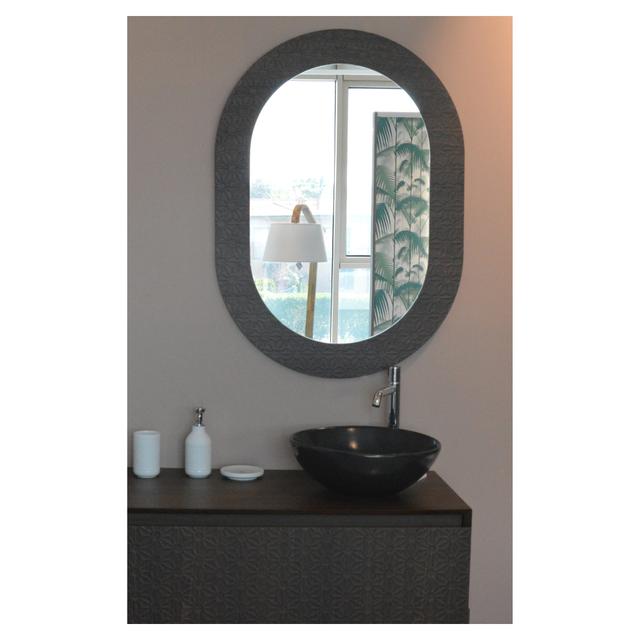 LAVABO DA APPOGGIO CAP IN CERAMICA NERO OPACO OVALE 43x15x34 cm (LxHxP) | Tecnomat LAVABO DA APPOGGIO CAP IN CERAMICA NERO OPACO OVALE 43x15x34 cm (LxHxP) | Tecnomat