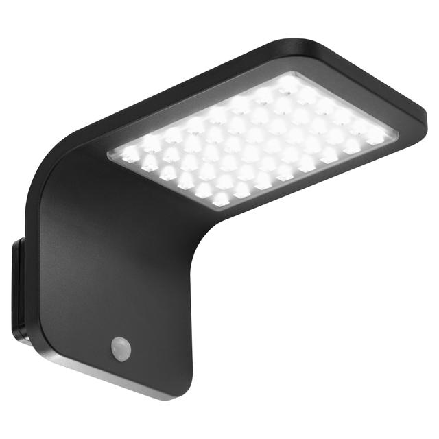 APPLIQUE SOLARE STREET 3W NERO 48 LED LED INCLUSO | Tecnomat APPLIQUE SOLARE STREET 3W NERO 48 LED LED INCLUSO | Tecnomat