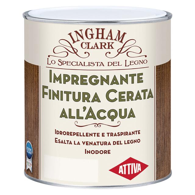 IMPREGNANTE ACQUA ATTIVA INGHAM CLARK 2,5 l NOCE ANTICO FINITURA CERATA | Tecnomat IMPREGNANTE ACQUA ATTIVA INGHAM CLARK 2,5 l NOCE ANTICO FINITURA CERATA - 2 | Tecnomat