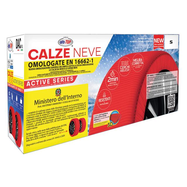 CALZE NEVE ACTIVE SERIES MISURA S OMOLOGATE EN 16662-1 | Tecnomat CALZE NEVE ACTIVE SERIES MISURA S OMOLOGATE EN 16662-1 | Tecnomat