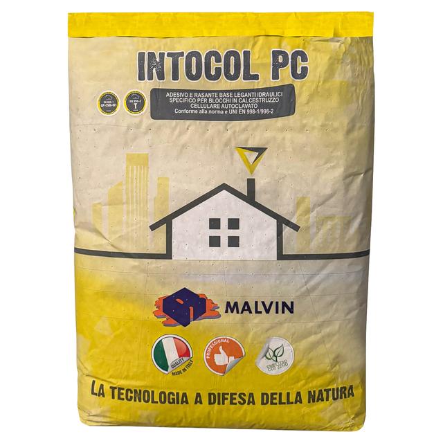 COLLANTE/RASANTE INTOCOL BPC 25 kg BIANCO INTERNO ED ESTERNO | Tecnomat COLLANTE/RASANTE INTOCOL BPC 25 kg BIANCO INTERNO ED ESTERNO - 2 | Tecnomat