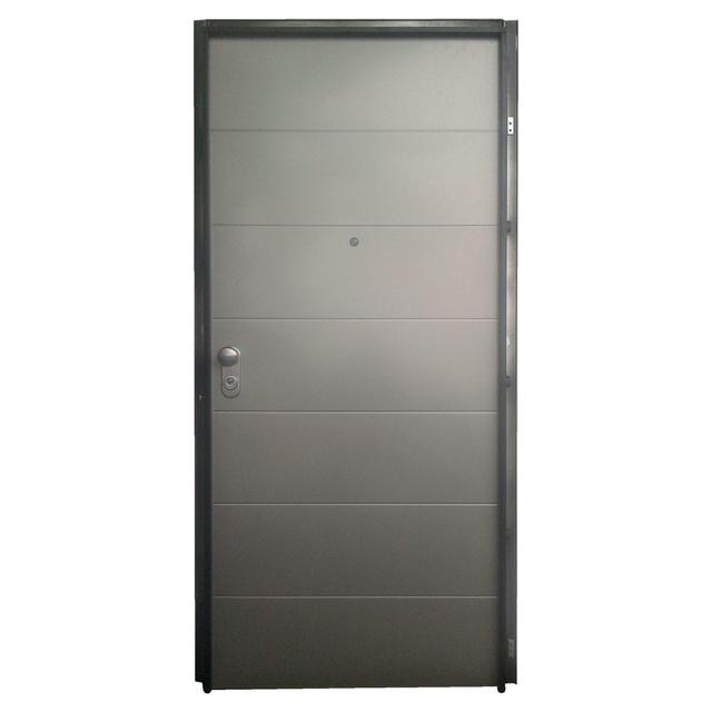 PORTA BLINDATA SECURE ARGENTO CLASSE 3 APERTURA SPINTA A DESTRA 210x80 cm (HxL) | Tecnomat PORTA BLINDATA SECURE ARGENTO CLASSE 3 APERTURA SPINTA A DESTRA 210x80 cm (HxL) | Tecnomat