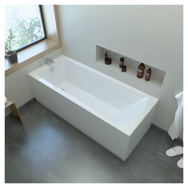 KIT PANNELLO E PIEDINI PER VASCHE LINTON BOSTON ESSENZA DA 170 cm IN ACRILICO BIANCO | Tecnomat KIT PANNELLO E PIEDINI PER VASCHE LINTON BOSTON ESSENZA DA 170 cm IN ACRILICO BIANCO - 2 | Tecnomat