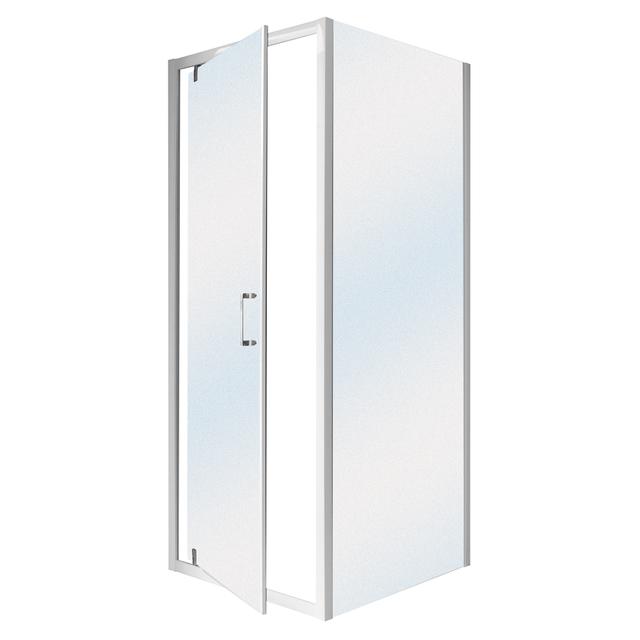 PORTA DOCCIA ADENIA BATTENTE (67-71) VETRO TEMPERATO STAMPATO 6 mm PROFILI BIANCO | Tecnomat PORTA DOCCIA ADENIA BATTENTE (67-71) VETRO TEMPERATO STAMPATO 6 mm PROFILI BIANCO | Tecnomat