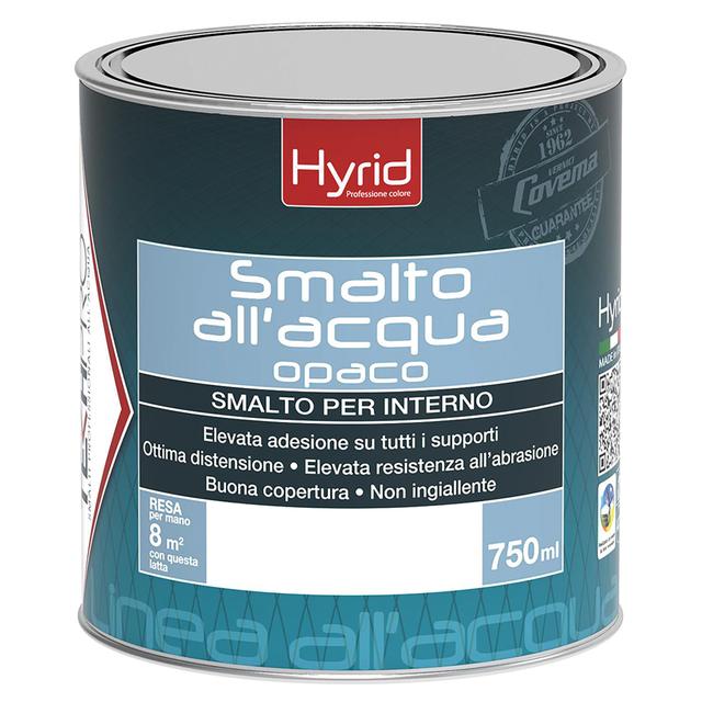 SMALTO ACQUA OPACO COVEMA 0,75 l NERO 8 m² CON 1 l | Tecnomat SMALTO ACQUA OPACO COVEMA 0,75 l NERO 8 m² CON 1 l | Tecnomat