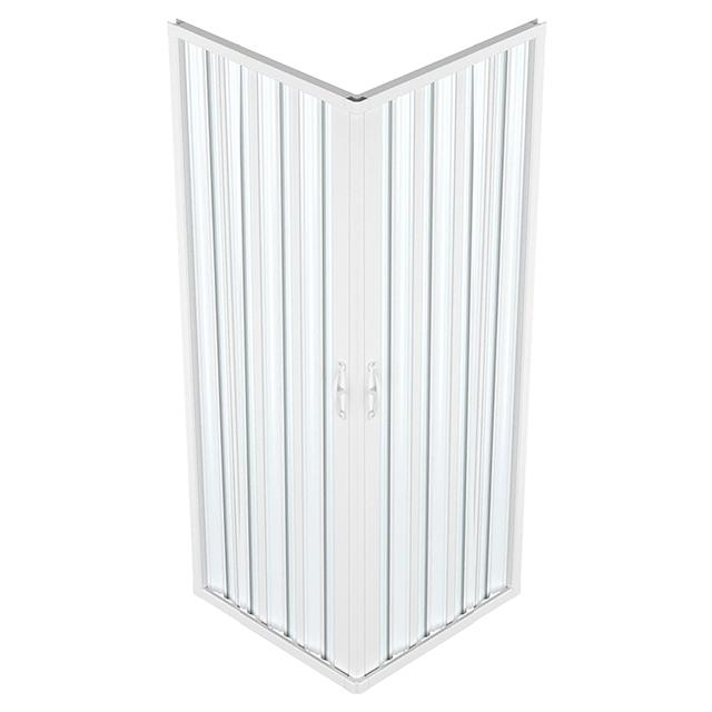 BOX DOCCIA LUNA SOFFIETTO 70-80 H185 cm APERTURA ANGOLARE IN PVC PROFILO BIANCO | Tecnomat BOX DOCCIA LUNA SOFFIETTO 70-80 H185 cm APERTURA ANGOLARE IN PVC PROFILO BIANCO | Tecnomat