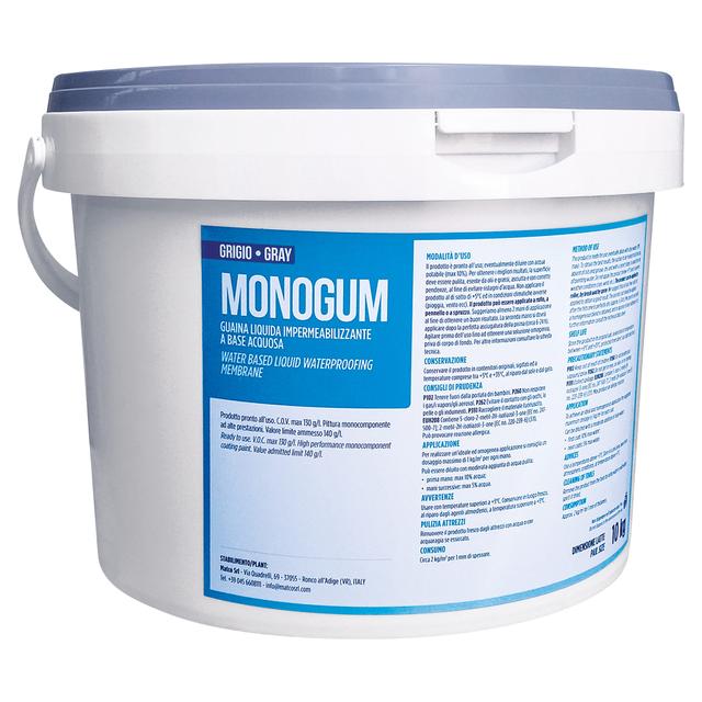 GUAINA LIQUIDA ELASTOMERICA GRIGIA 10 kg MONOGUM GRIGIA | Tecnomat GUAINA LIQUIDA ELASTOMERICA GRIGIA 10 kg MONOGUM GRIGIA | Tecnomat