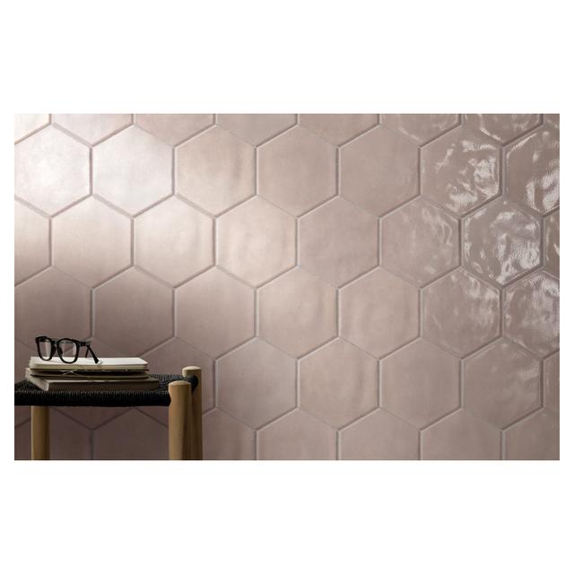 PAVIMENTO INTERNO ESAGONA PINK VELVET 24x27,7x1 cm PEI3 GRES PORCELLANATO | Tecnomat PAVIMENTO INTERNO ESAGONA PINK VELVET 24x27,7x1 cm PEI3 GRES PORCELLANATO | Tecnomat