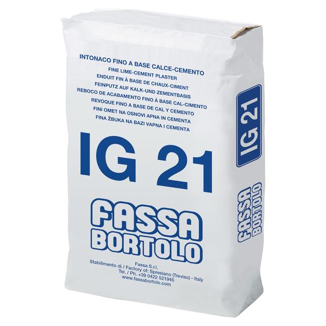 INTONACO BIANCO FASSA CALCE/CEMENTO IG21 FINITURA CIVILE SU INTONACI PER INTERNI E ESTERNI 25 kg | Tecnomat INTONACO BIANCO FASSA CALCE/CEMENTO IG21 FINITURA CIVILE SU INTONACI PER INTERNI E ESTERNI 25 kg | Tecnomat