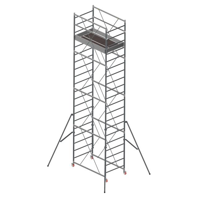PONTEGGIO FERRO SIRIO 1x1,70 m H 6,32 m H LAVORO 7,55 m D.LGS 81/2008 | Tecnomat PONTEGGIO FERRO SIRIO 1x1,70 m H 6,32 m H LAVORO 7,55 m D.LGS 81/2008 - 2 | Tecnomat