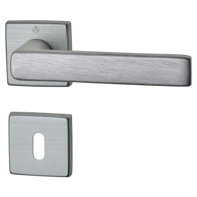 MANIGLIA A ROSETTA ROSSETTI - 7900 ALLUMINIO CROMO SATINATO QUADRO 8 mm | Tecnomat MANIGLIA A ROSETTA ROSSETTI - 7900 ALLUMINIO CROMO SATINATO QUADRO 8 mm | Tecnomat