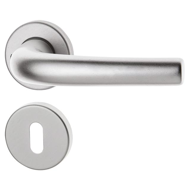 MANIGLIA A ROSETTA GHIDINI - SUSY ALLUMINIO ARGENTATO QUADRO 8 mm | Tecnomat MANIGLIA A ROSETTA GHIDINI - SUSY ALLUMINIO ARGENTATO QUADRO 8 mm | Tecnomat