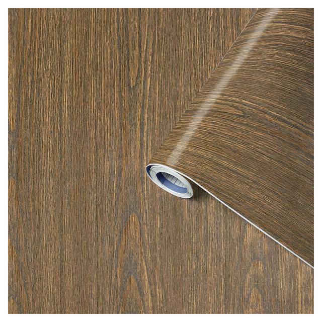 RIVESTIMENTO ADESIVO VENILIA 45 cm x 2 m POSA FACILE NO BOLLE EFFETTO ROVERE SCURO | Tecnomat RIVESTIMENTO ADESIVO VENILIA 45 cm x 2 m POSA FACILE NO BOLLE EFFETTO ROVERE SCURO - 2 | Tecnomat