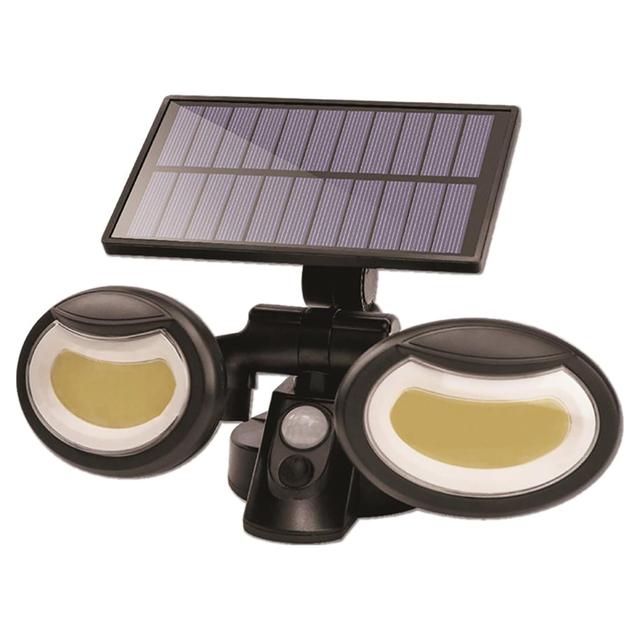 PROIETTORE SOLARE LED COB 5W 550 lumen 6500K LUCE FREDDA CON PANNELLO INTEGRATO IP44 | Tecnomat PROIETTORE SOLARE LED COB 5W 550 lumen 6500K LUCE FREDDA CON PANNELLO INTEGRATO IP44 - 2 | Tecnomat