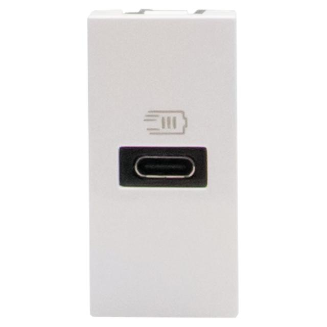 PRESA USB BTICINO MATIX GO BIANCO SINGOLA TIPO C 20W CON POWER DELIVERY | Tecnomat PRESA USB BTICINO MATIX GO BIANCO SINGOLA TIPO C 20W CON POWER DELIVERY - 2 | Tecnomat