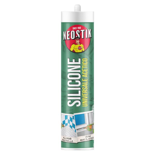 BIPACK SILICONE ACETICO NEOSTIK 280 ml TRASPARENTE UNIVERSALE | Tecnomat BIPACK SILICONE ACETICO NEOSTIK 280 ml TRASPARENTE UNIVERSALE | Tecnomat