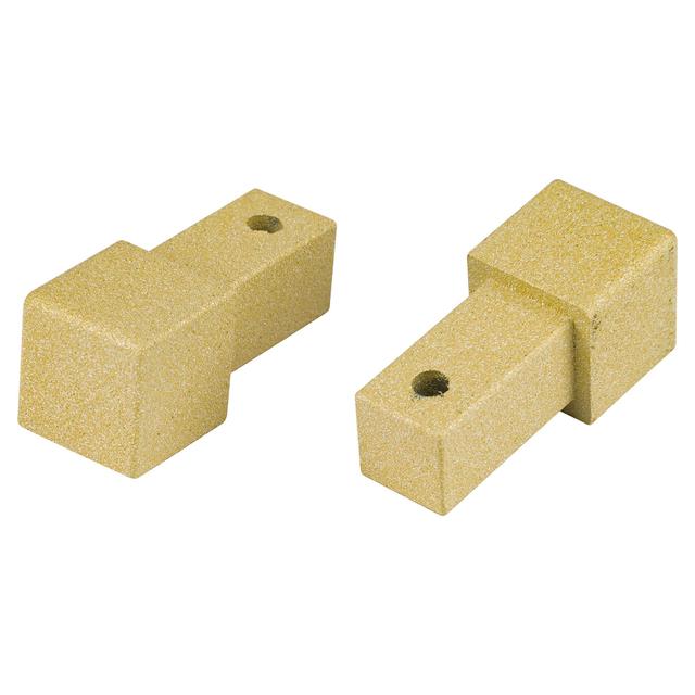 ANGOLO QUADRATO 10 mm ALLUMINIO SABBIA 2 pz | Tecnomat ANGOLO QUADRATO 10 mm ALLUMINIO SABBIA 2 pz - 2 | Tecnomat