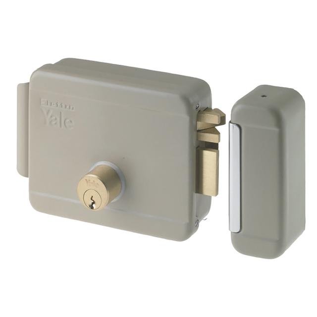 SERRATURA ELETTRICA YALE AD APPLICARE E70 mm SINISTRA DOPPIO CILINDRO FISSO VERNICIATA | Tecnomat SERRATURA ELETTRICA YALE AD APPLICARE E70 mm SINISTRA DOPPIO CILINDRO FISSO VERNICIATA | Tecnomat