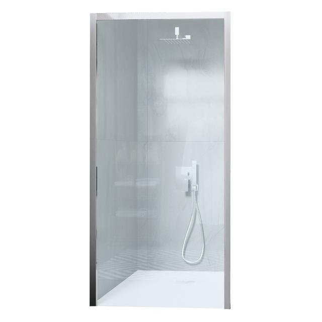 LATO FISSO PRIMA (80,5-82,5) H195 cm SINISTRO VETRO TRASPARENTE 6 mm PROFILI CROMO LUCIDO | Tecnomat LATO FISSO PRIMA (80,5-82,5) H195 cm SINISTRO VETRO TRASPARENTE 6 mm PROFILI CROMO LUCIDO - 2 | Tecnomat
