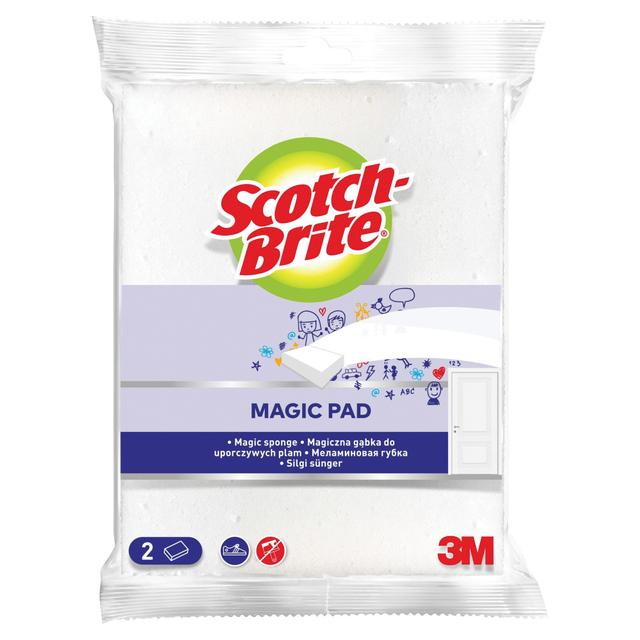 GOMMA SCOTCHBRITE CANCELLA MACCHIE MAGIC PAD BIANCA 2 PEZZI | Tecnomat GOMMA SCOTCHBRITE CANCELLA MACCHIE MAGIC PAD BIANCA 2 PEZZI - 2 | Tecnomat