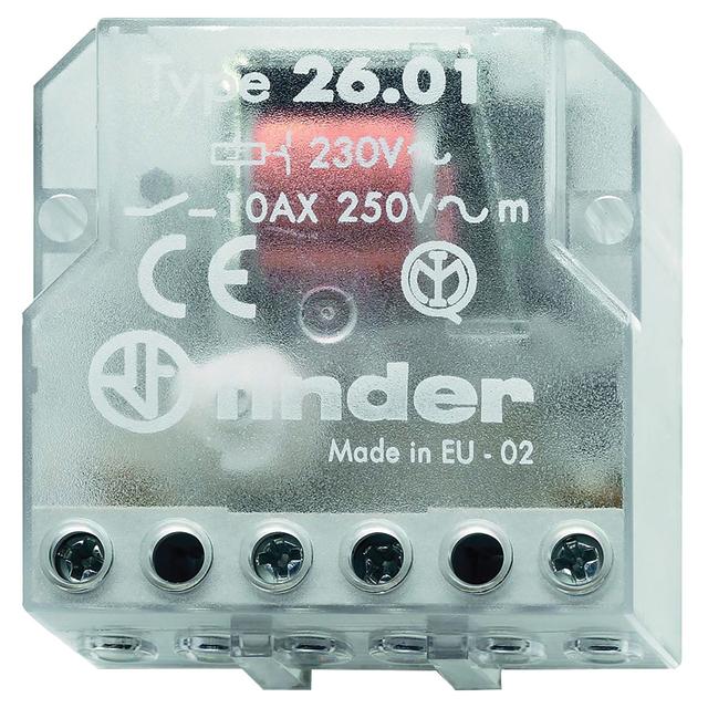 RELE' PASSO PASSO MECCANICO FINDER 10A 1 CONTATTO NO 230V ECCITAZIONE SEPARATA | Tecnomat RELE' PASSO PASSO MECCANICO FINDER 10A 1 CONTATTO NO 230V ECCITAZIONE SEPARATA - 2 | Tecnomat