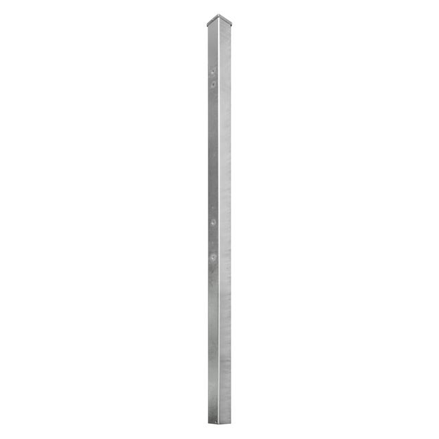 PALO UNIVERSALE ZINCATO CON FORO PER CARDINE 2400x80x80 mm | Tecnomat PALO UNIVERSALE ZINCATO CON FORO PER CARDINE 2400x80x80 mm | Tecnomat