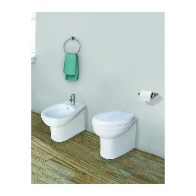 BIDET SERIE KING FILO MURO A TERRA IN CERAMICA BIANCA | Tecnomat BIDET SERIE KING FILO MURO A TERRA IN CERAMICA BIANCA | Tecnomat