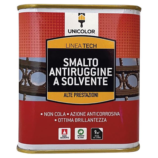 SMALTO ANTIRUGGINE GEL UNICOLOR ROSSO 0,75 l FERRO METALLO PRONTO USO 12-15 m² x 1 l | Tecnomat SMALTO ANTIRUGGINE GEL UNICOLOR ROSSO 0,75 l FERRO METALLO PRONTO USO 12-15 m² x 1 l | Tecnomat