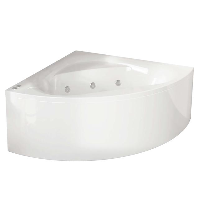 VASCA IDROMASSAGGIO LUXTONE BN128 130x130 cm IN ACRILICO BIANCA PANNELLO ANGOLARE | Tecnomat VASCA IDROMASSAGGIO LUXTONE BN128 130x130 cm IN ACRILICO BIANCA PANNELLO ANGOLARE - 2 | Tecnomat