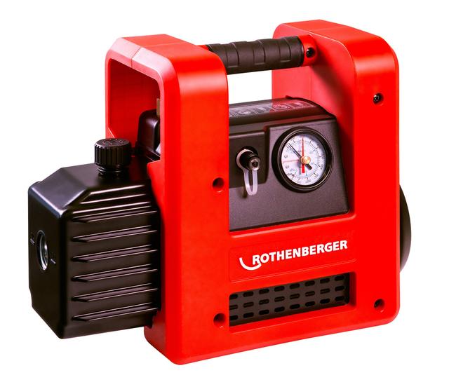 POMPA PER VUOTO ROTHENBERGER BISTADIO 85 l/min VUOTO 15µm PER GAS R32 CON VACUOMETRO Ø 50 mm | Tecnomat POMPA PER VUOTO ROTHENBERGER BISTADIO 85 l/min VUOTO 15µm PER GAS R32 CON VACUOMETRO Ø 50 mm | Tecnomat