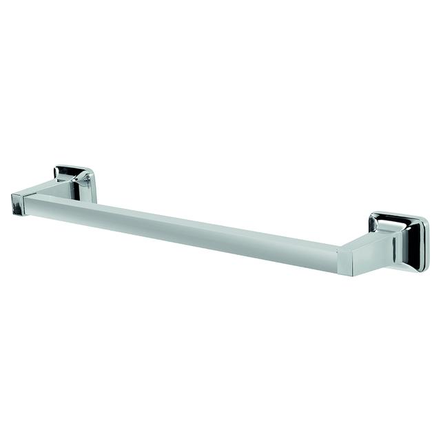 BARRA PORTASALVIETTE SERIE K2 IN METALLO CROMATO FISSAGGIO A MURO 45 cm | Tecnomat BARRA PORTASALVIETTE SERIE K2 IN METALLO CROMATO FISSAGGIO A MURO 45 cm - 2 | Tecnomat
